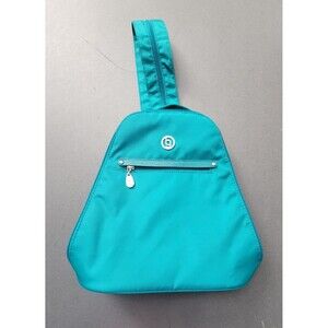 BAGGALLINI Memphis Convertible RFID Lightweight Sling Bag Backpack SEAFOAM Purse